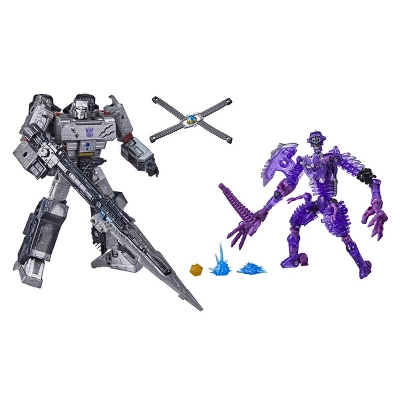 Megatron And Paleotrex Set Of 2 Netflix Edition | Transformers Generations War For Cybertron Trilogy Action Figures 4 Megatron And Paleotrex Set Of 2 Netflix Edition | Transformers Generations War For Cybertron Trilogy Action Figures - Image 2