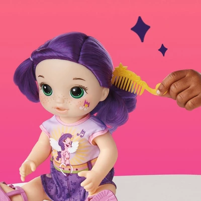 Baby Alive My Little Pony Baby Doll - Princess Pipp Petals 10 Baby Alive My Little Pony Baby Doll - Princess Pipp Petals - Image 9