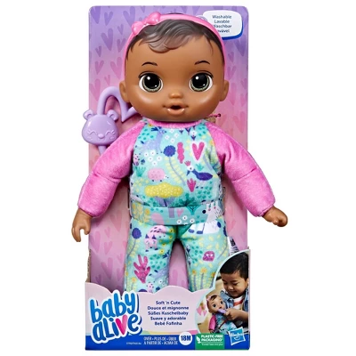 Baby Alive Sweet 'N Snugglier Baby Doll - Brown Hair/Brown Eyes 3 Baby Alive Sweet 'N Snugglier Baby Doll - Brown Hair/Brown Eyes