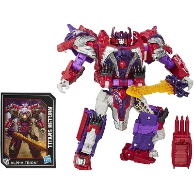 Alpha Trion And Sovereign Voyager Class | Transformers Generations Titans Return Action Figures 6 Alpha Trion And Sovereign Voyager Class | Transformers Generations Titans Return Action Figures - Image 4