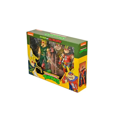 NECA Teenage Mutant Ninja Turtles Cartoon 7" Scale Bugman And Electro Action Figure Set - 2pk 5 NECA Teenage Mutant Ninja Turtles Cartoon 7" Scale Bugman And Electro Action Figure Set - 2pk - Image 3