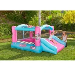 L.O.L. Surprise! Jump 'n Slide Inflatable Bounce House With Blower