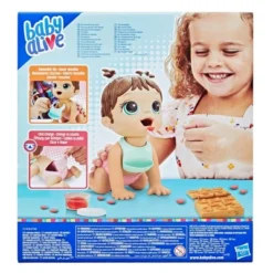 Baby Alive Lil Snacks Baby Doll - Brown Hair 12 Baby Alive Lil Snacks Baby Doll - Brown Hair -Transformers Sales Store GUEST 933ef443 97af 4877 8e10 a32455dd56c7