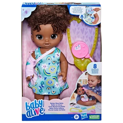 Baby Alive Better Now Bella - Black Hair/Brown Eyes 3 Baby Alive Better Now Bella - Black Hair/Brown Eyes