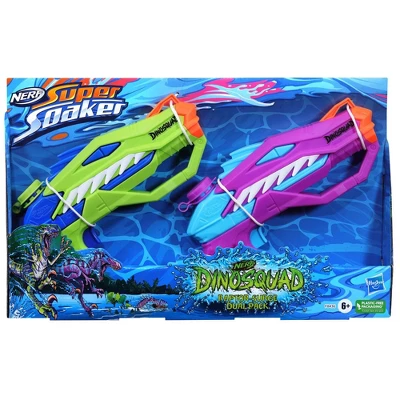 NERF DinoSquad Super Soaker Raptor-Surge Dual Pack 3 NERF DinoSquad Super Soaker Raptor-Surge Dual Pack