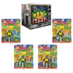 Teenage Mutant Ninja Turtles 4pk Cartoon Action Figures