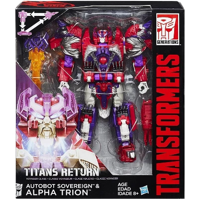 Alpha Trion And Sovereign Voyager Class | Transformers Generations Titans Return Action Figures 5 Alpha Trion And Sovereign Voyager Class | Transformers Generations Titans Return Action Figures - Image 3