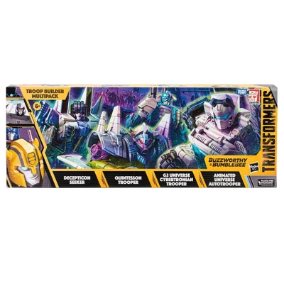 Transformers Troop Builder Action Figure Set - 4pk (Target Exclusive) 3 Transformers Troop Builder Action Figure Set - 4pk (Target Exclusive)