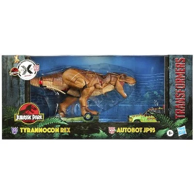 Tyrannocon Rex And JP93 Set Of 2 | Jurassic Park | Transformers Collaborative Action Figures 4 Tyrannocon Rex And JP93 Set Of 2 | Jurassic Park | Transformers Collaborative Action Figures - Image 2