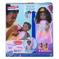 Baby Alive Princess Ellie Grows Up! Growing And Talking Baby Doll - Black Hair -Transformers Sales Store GUEST d6c95fd2 9eaf 4e6c ac2a f4df7c8f9030