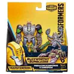 Transformers Beast Alliance Predacon Scorponok And Sandspear Action Figure Set - 2pk