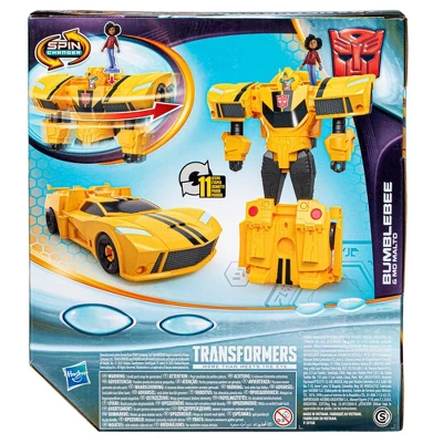 Transformers EarthSpark Spin Changer Bumblebee And Mo Malto 5 Transformers EarthSpark Spin Changer Bumblebee And Mo Malto - Image 4